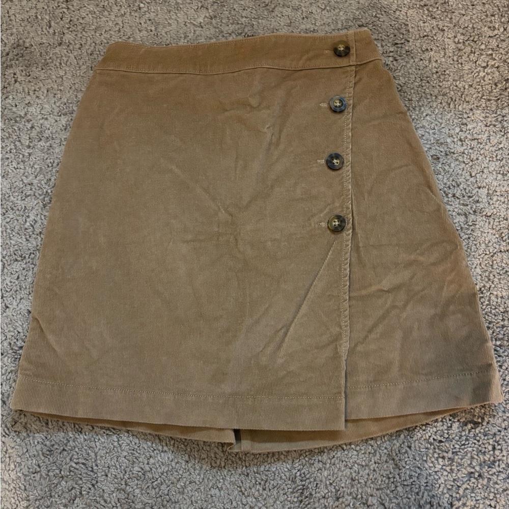 NWT Hollister High Rise Corduroy Skirt